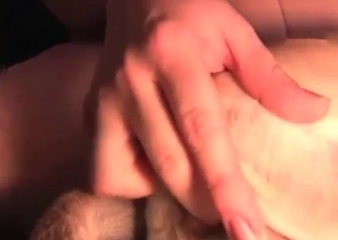 Ass fucking session with a tender cur
